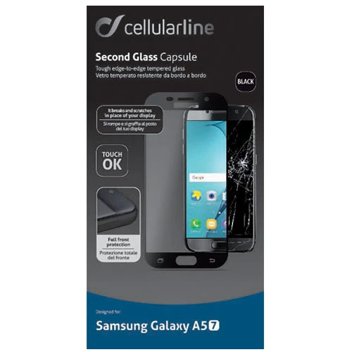 Cellular Line Samsung Galaxy A5 (2017) Second Glass Capsule Çerçeveli Koruyucu - 2