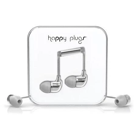 Happy Plugs Kulak içi Kulaklık Parlak Gümüş 7736 - Resim 3