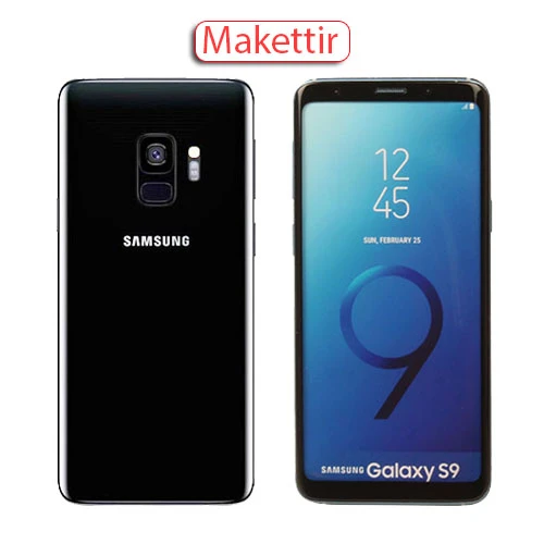 Samsung Galaxy S9 Dummy Maket Telefon 1 Sınıf A Kalite - Siyah - 4
