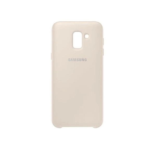 Samsung Galaxy J6 2018 Orjinal Dual Layer Sert Kılıf - Gold - Resim 6