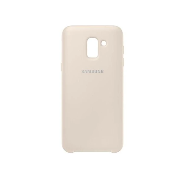 Samsung Galaxy J6 2018 Orjinal Dual Layer Sert Kılıf - Gold - Resim 3