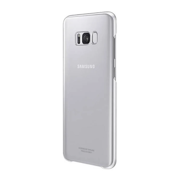 Samsung Galaxy S8 Plus Orjinal Clear Cover Şeffaf - EF-QG955CSEGWW (Outlet) - Resim 4