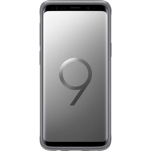 Samsung Galaxy S9 Orjinal Protective Stanting Cover Gümüş - EF-RG960CSEGWW(Outlet) - Resim 6