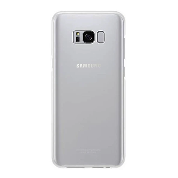 Samsung Galaxy S8 Plus Orjinal Clear Cover Şeffaf - EF-QG955CSEGWW (Outlet) - Resim 5