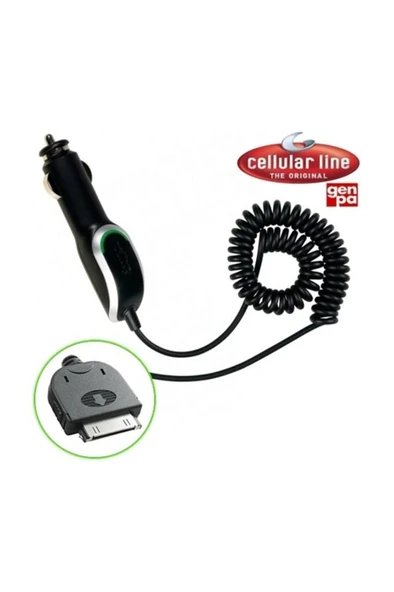 Cellular Line CellUp Orjinal iPhone 30Pin Araç Şarj Aleti