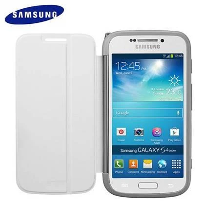 Samsung Galaxy S4 Zoom SM-C1010 Orjinal Flip Cover - Beyaz EF-GGS10FWEGWW - 8