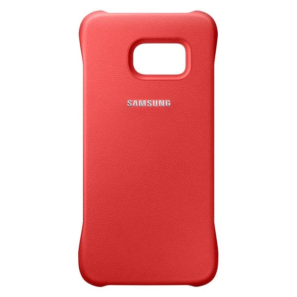 Samsung Galaxy S6 Edge Protective Cover Orjinal - Kırmızı EF-YG925BPE(Outlet) - Resim 4