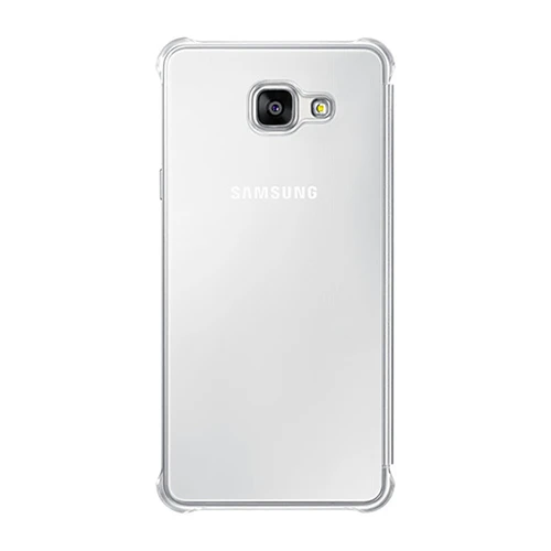 Samsung A710F Galaxy A7 (2016) Orjinal Clear View Cover Gri EF-ZA710CSEGWW - Resim 4