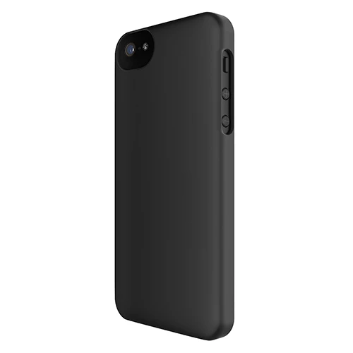 Adopted iPhone SE/5S/5 Lens Kılıf Mat Siyah APH11137 - Resim 4