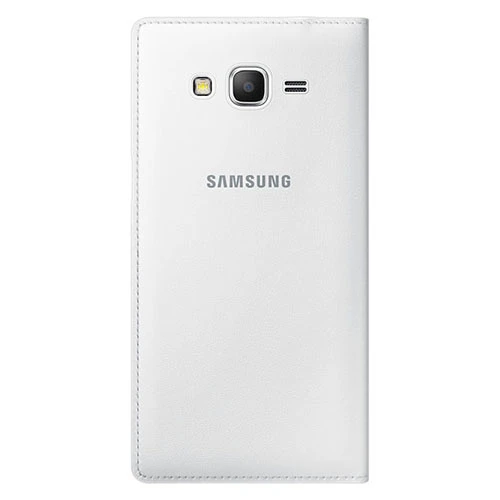 Samsung Galaxy Grand Prime Kılıf Orjinal Flip Wallet - Beyaz EF-WG530BWSEGWW - Resim 5