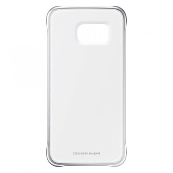Samsung Galaxy S6 Clear Cover Orjinal - Gümüş EF-QG920BSEGWW (Outlet) - 2