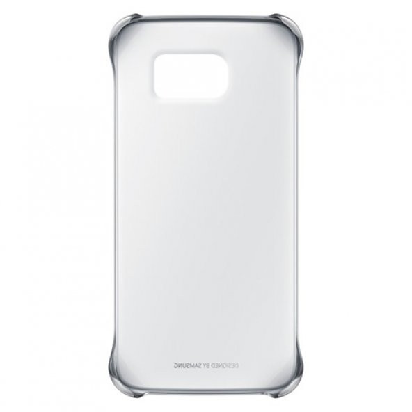 Samsung Galaxy S6 Clear Cover Orjinal - Gümüş EF-QG920BSEGWW (Outlet) - 3