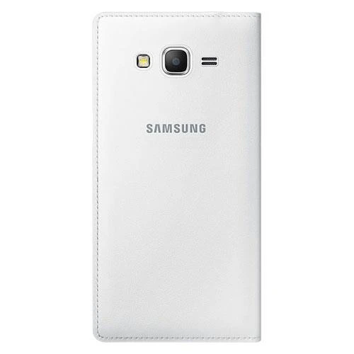 Samsung Galaxy Grand Prime Kılıf Orjinal Flip Wallet - Beyaz EF-WG530BWSEGWW - Resim 6