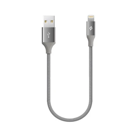 Ttec AlumiCable Mini 30 cm Lightning Şarj Kablo Uzay Grisi - 2DK28UG - 2