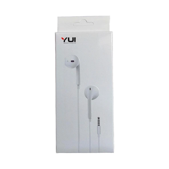 Yui Mikrofonlu Kulaklık Kulakiçi - Beyaz  Z-074 - 7