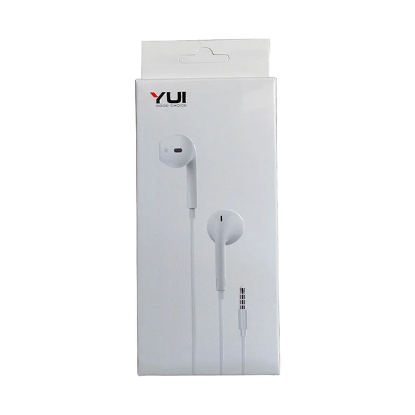 Yui Mikrofonlu Kulaklık Kulakiçi - Beyaz  Z-074 - 3