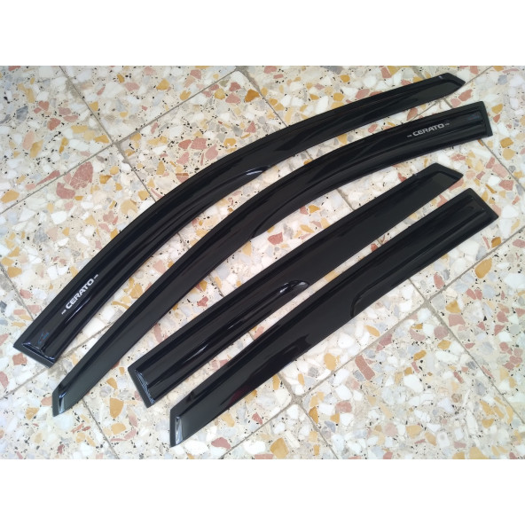 KİA CERATO Hatchback (2008) KAPI CAM RÜZGARLIĞI İTHAL (TAKIM 4 KAPI İÇİN) YAĞMURLUK - 2