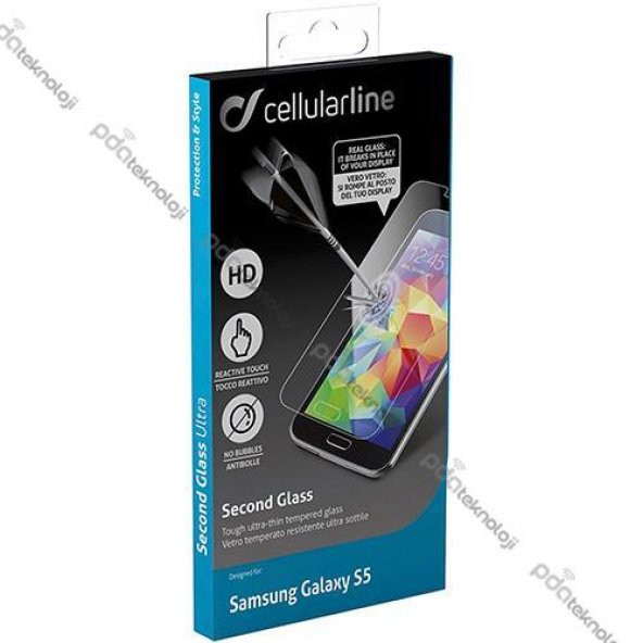 Cellular Line Samsung Galaxy S5 Cam Ekran Koruyucu (Genpa Garantili)