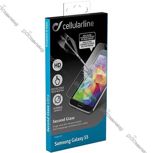 Cellular Line Samsung Galaxy S5 Cam Ekran Koruyucu (Genpa Garantili)