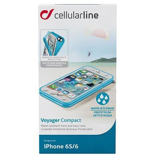 Cellular Line Suya Dayanıklı Voyager Compact Kılıf Apple iPhone 6/6S - Mavi - Resim 7