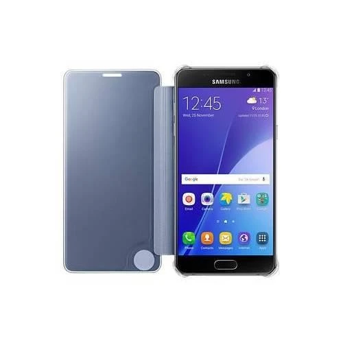 Samsung A510F Galaxy A5 (2016) Orjinal Clear View Cover Siyah EF-ZA510CBEGWW - Resim 5