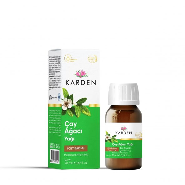 Karden Çay Ağacı Yağı 20 ml