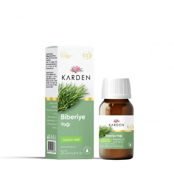 Karden Biberiye Yağı 20 ml