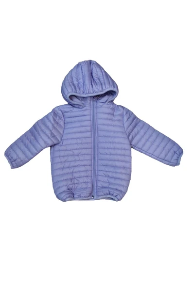 MİDİ MOD Unisex Çocuk Kapüşonlu Kumaş Astarlı Şişme Mont Kaban M22401-M22402 - 5