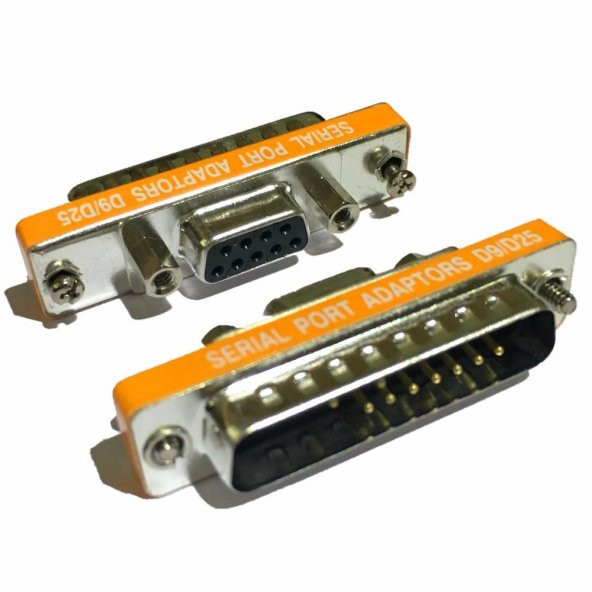 D-Sub 9 Pin Dişi - 25 Pin Erkek Çevirici Aparat ürün görseli