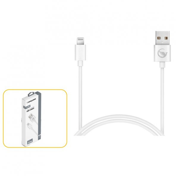 Sprange 1.0A İphone Lightning USB Şarj ve Data Kablosu 100CM L-Lanz
