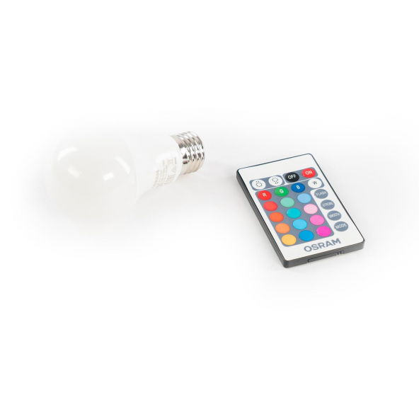 Osram Led Uzaktan Kumandalı Renk Değiştiren 9W 806 LM E27 Ampul - 3