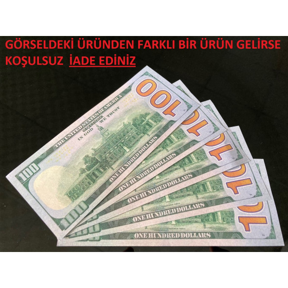 100 Adet 100 Dolar Dizi Film Ve Video Çekimleri Için 100 DOLAR - 2