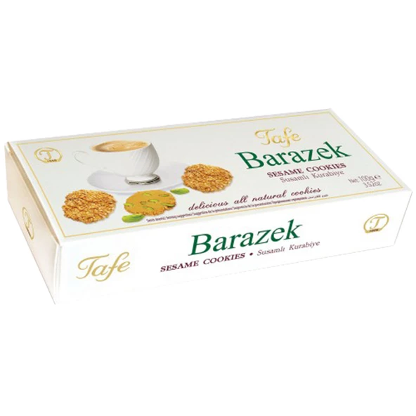 Barazek Susamlı Kurabiye (Karton Kutu) 100 GR