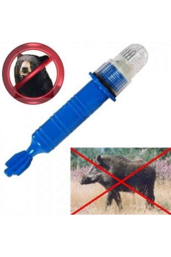 Domuz Ayı Yabani Hayvan Kovucu Çakarlı Lamba Domuz Feneri - Balıkçı Feneri Domuz Kovucu