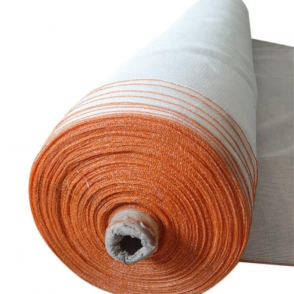BEYAZ GÖLGELİK FİLE 75CM X 10 METRE ÇİT FİLESİ 75 GÖLGE KORUMA BEYAZ 75LİK BAHÇE ÇİTİ