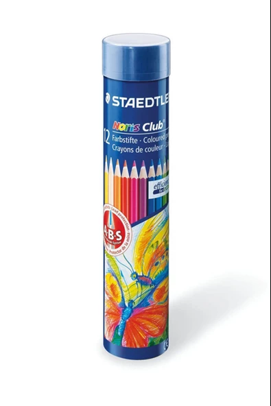 Staedtler Clup Metal Tüp Kuru Boya 12 Renk  144 NMD12