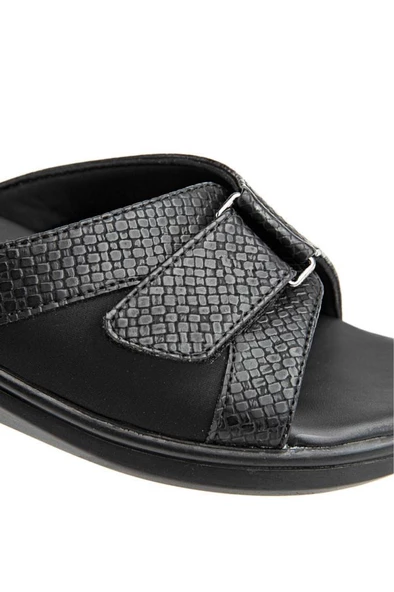 Muya Valdes 32201-001 Topuk Jelli Anatomik Taban Kadın Terlik Siyah 36-40 - 4