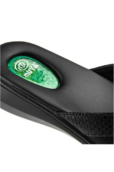 Muya Valdes 32201-001 Topuk Jelli Anatomik Taban Kadın Terlik Siyah 36-40 - 3