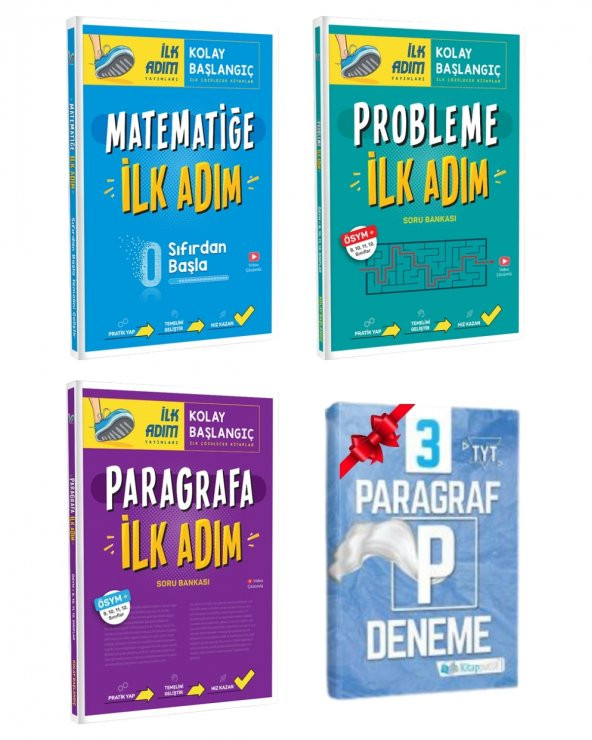 Matematiğe İlk Adım Probleme İlk Adım Paragrafa İlk Adım