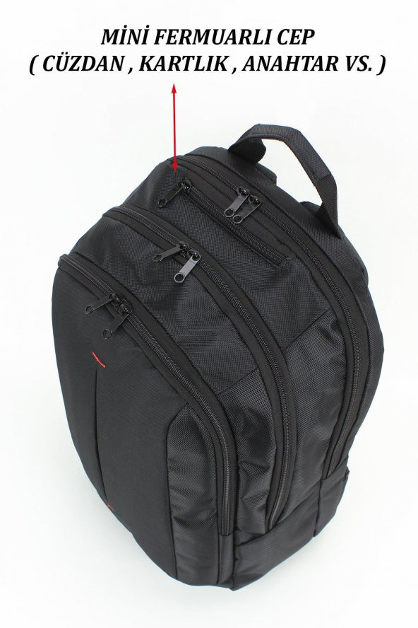Laptop Sırt Çantası 17.3'' İnç Siyah 8683255011124 - 3