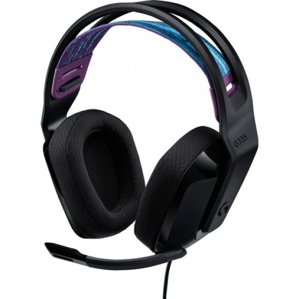 Logitech G335 Siyah Mikrofonlu Oyuncu Kulaklığı - 1
