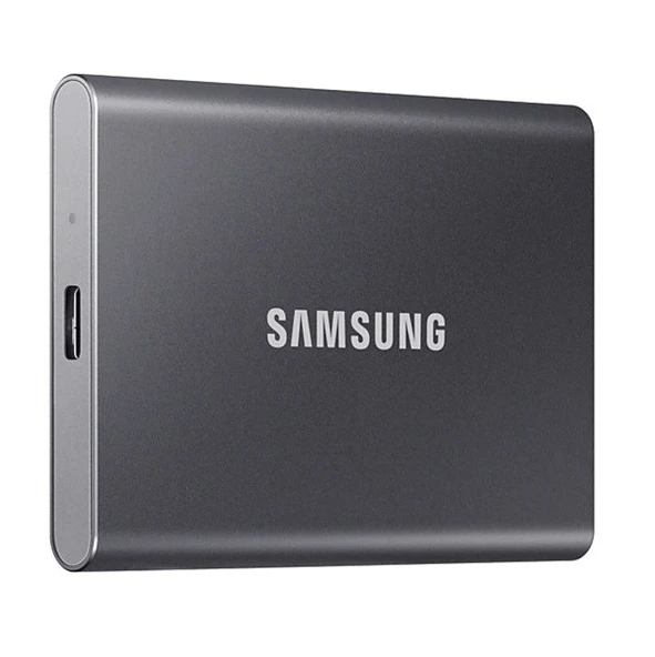 Samsung T7 1TB Usb 3.2 Gen2 Type-C Gri ürün görseli 1