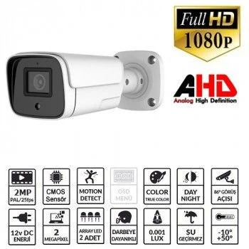 EZCOOL EZ-2010HD 2MP 2ARRAY AHD BULLET KAMERA
