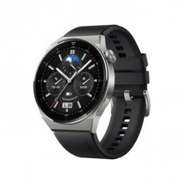 HUAWEİ WATCH GT 3 PRO 46MM TİTANYUM SİYAH KAUÇUK