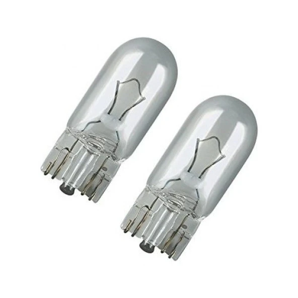 Bosch W5W 12V 5W T10 Dipsiz Ampül (2 Adet)