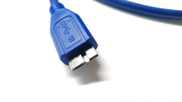 USB 3.0 Harici Disk Kablosu - 50 cm - Mavi
