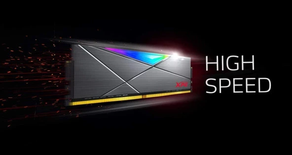 XPG Spectrix D50 32GB (16X2) RGB DDR4 3600Mhz CL18 1.35V AX4U360016G18I-DT50 Dual Kit Ram - Resim 5