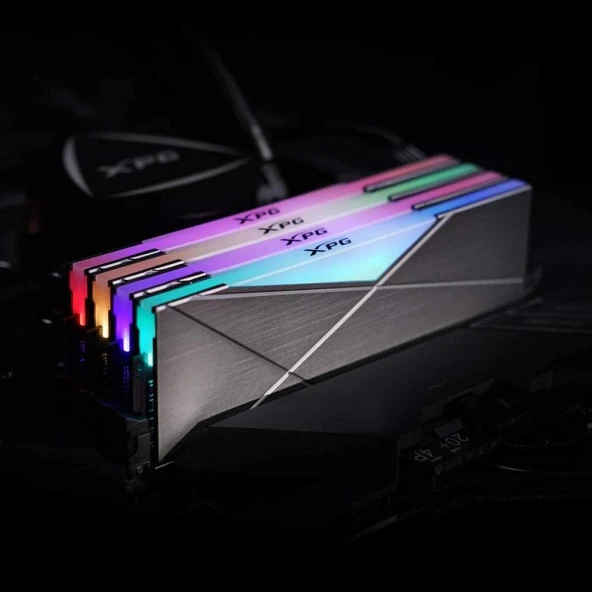 XPG Spectrix D50 32GB (16X2) RGB DDR4 3600Mhz CL18 1.35V AX4U360016G18I-DT50 Dual Kit Ram - Resim 8