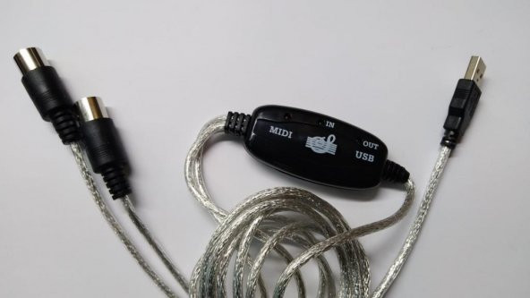 USB 2.0 to MIDI Çevirici - 2