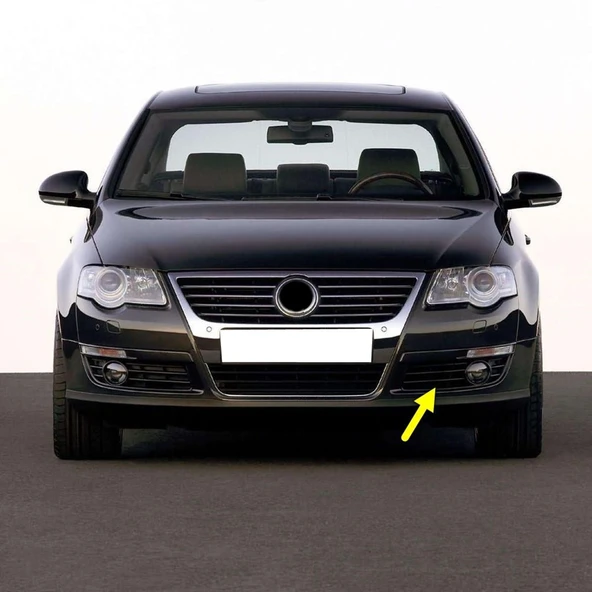 VW Passat B6 2006-2011 Ön Tampon Sol Sis Farı Kapağı 3C0853665A